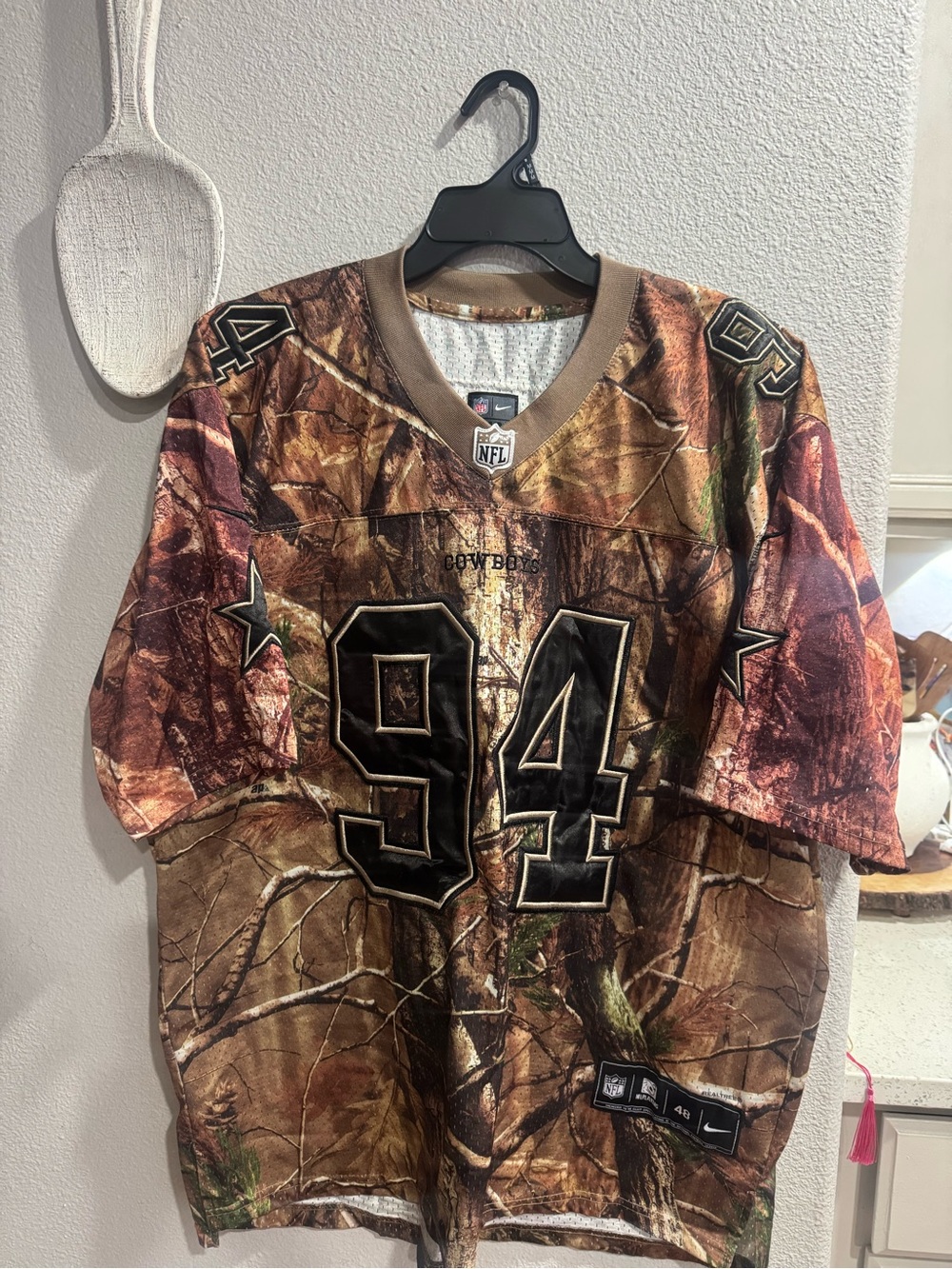Dallas Cowboys DeMarcus Ware #94 Nike NFL Realtree Camo Jersey Size 48